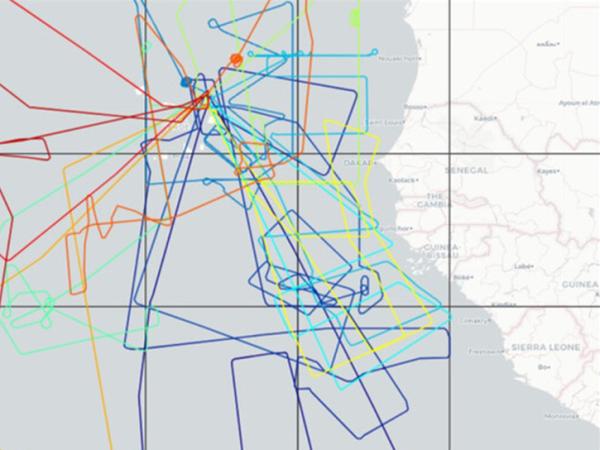 image showing CPEX-CV flight path data