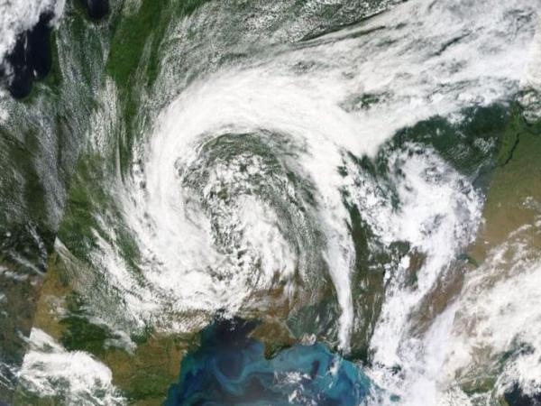 clouds over the Black Sea