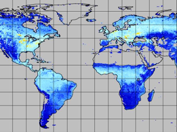 global gridded daily estimates of terrestrial gross primary production (GPP) and uncertainties at 0.05-degree resolution for the period 2000-03-01 to the recent past.
