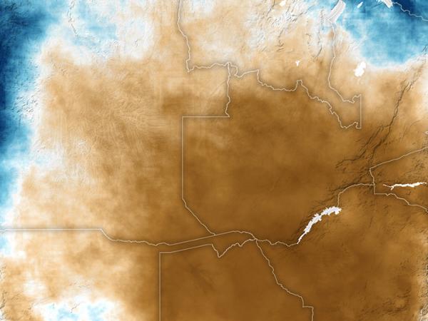 rainfall data in southern Africa