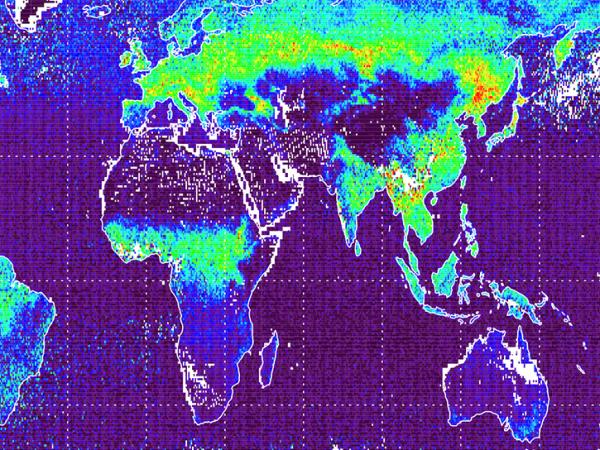 solar induced fluorescence data