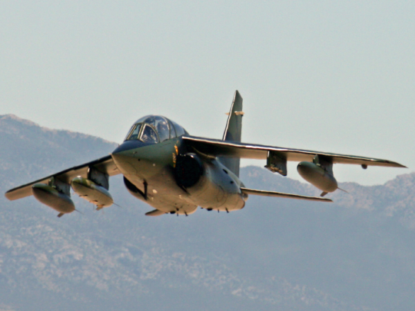 Image of the Alpha Jet from AJAX