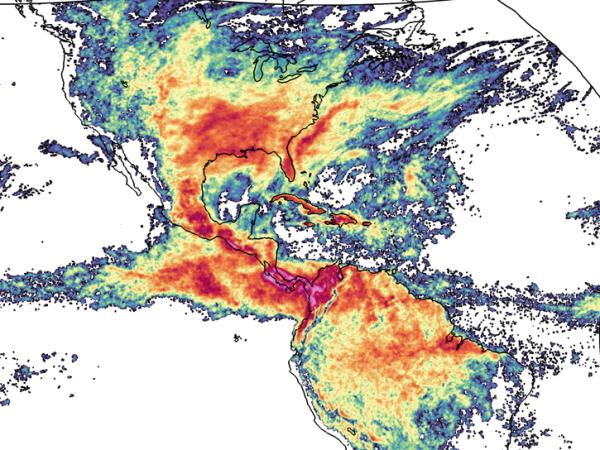 weather data from the Thunder Hour project