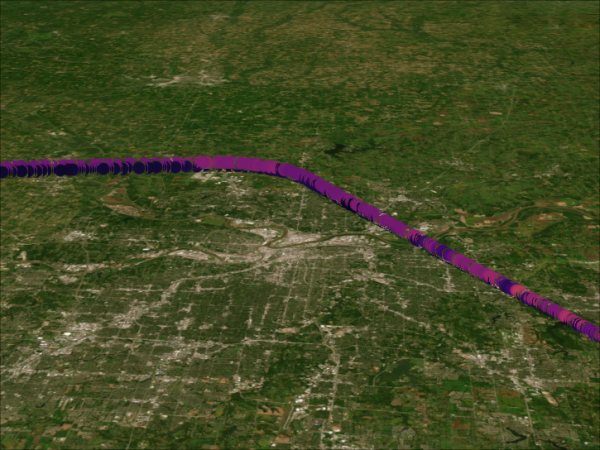 NO Data from DC3 above Kansas City