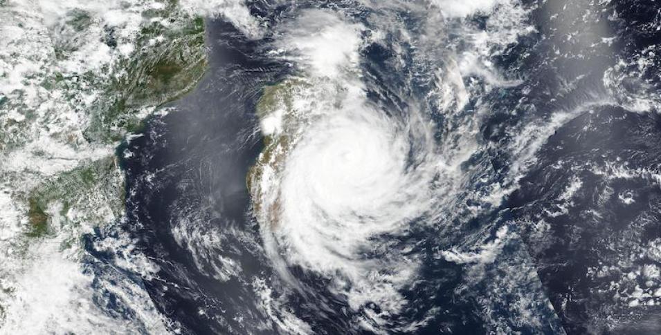 This is an image of Tropical Cyclone Bastrai