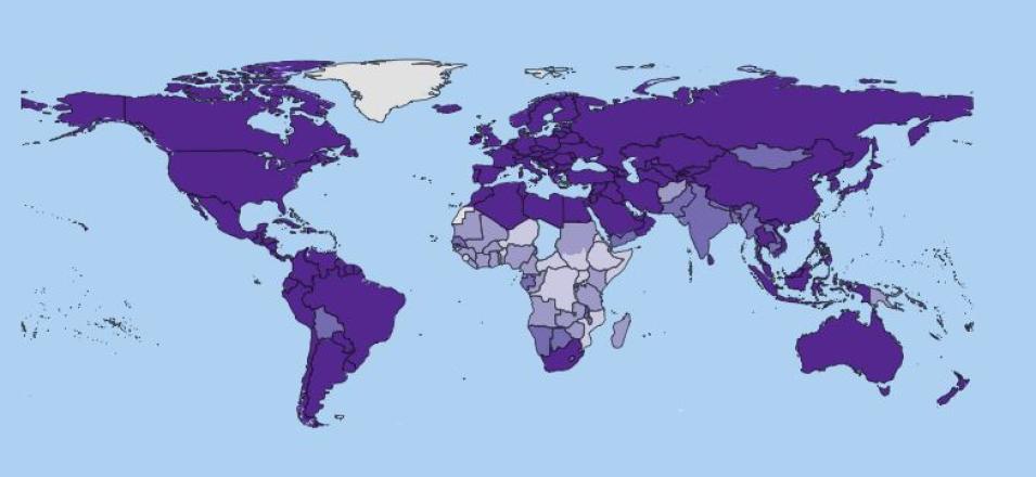 This graphic shows Child Health Indicator data from SEDAC's 2023 release of the Natural Resource Protection and Child Health Indicators (2010 – 2022) dataset.