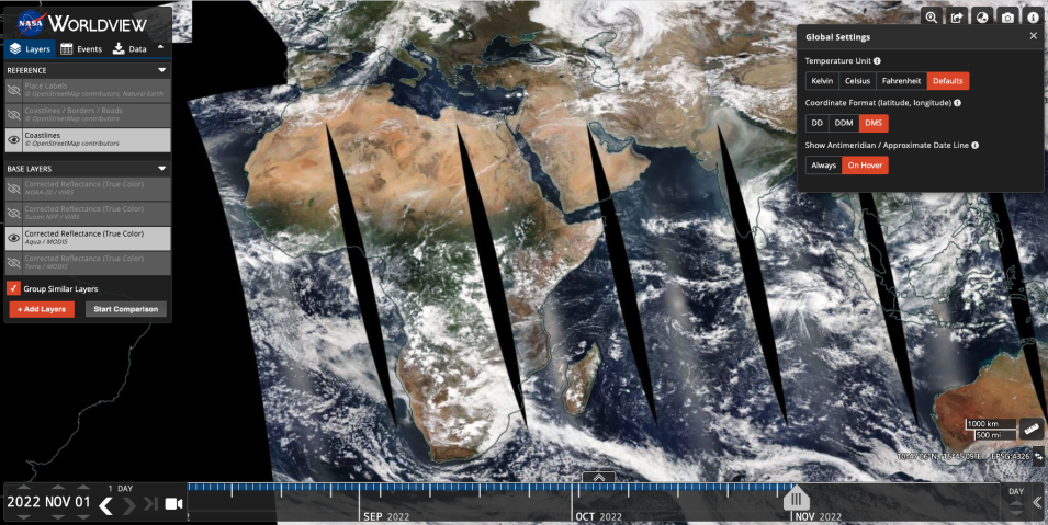 Worldview global settings screenshot