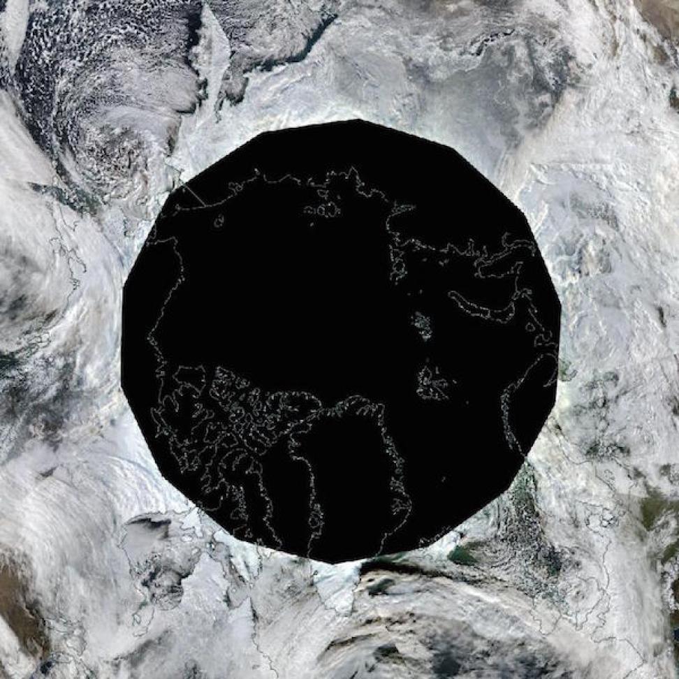 North polar stereographic projection
