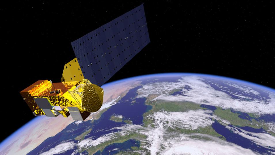 image of the AQUA satellite