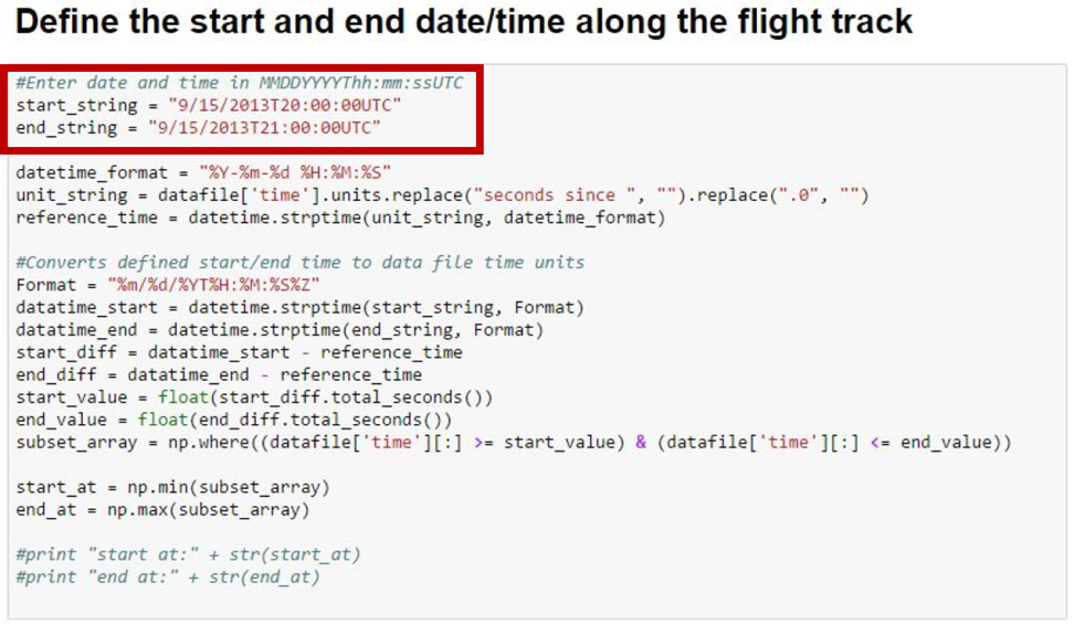 Screenshot showing the Date Time inputs