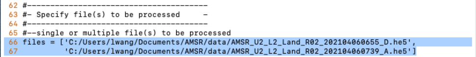 Screenshot showing part 2 of step 2 with code highlighted