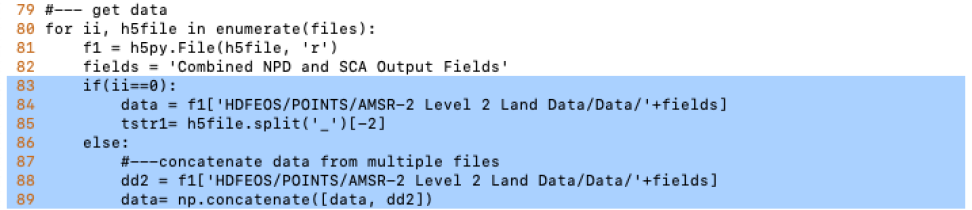 Screenshot of part 2 of step 4