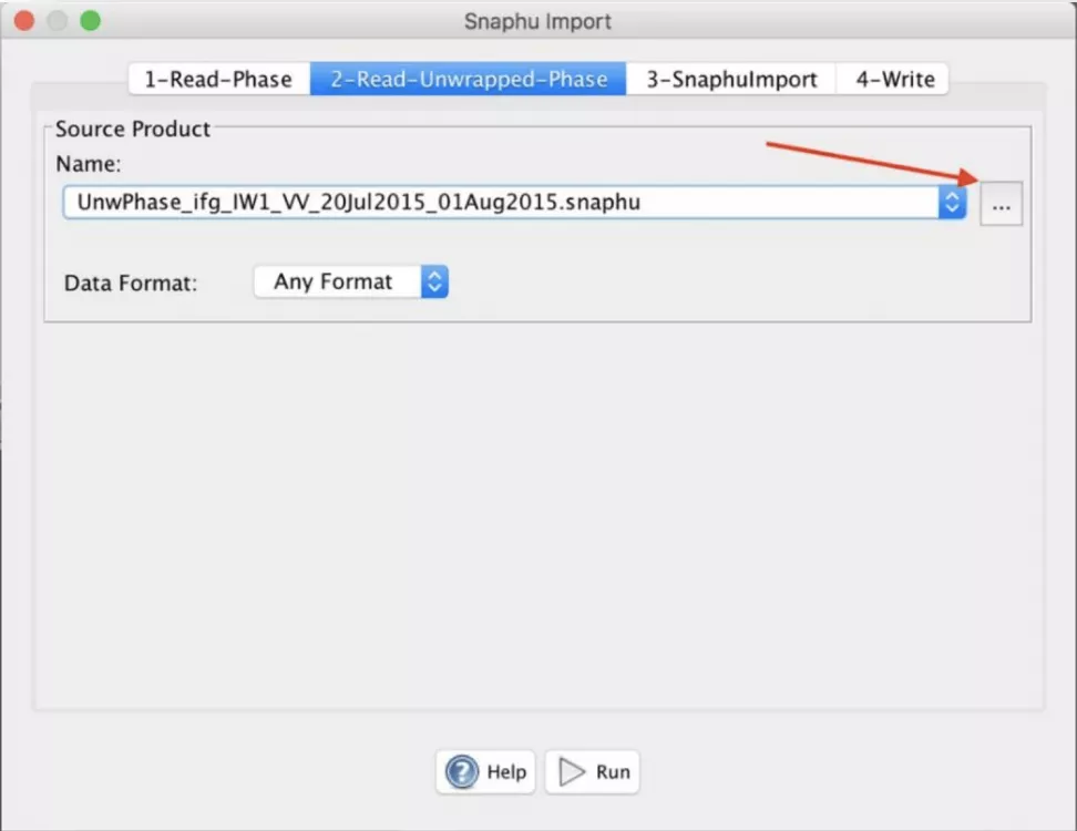 This image shows how to browse to your unwrapped .hdr file. 