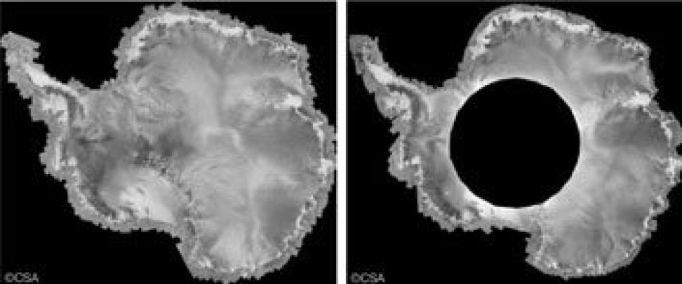 AMM-1 1997 mosaic (left). MAMM 2000 mosaic (right)