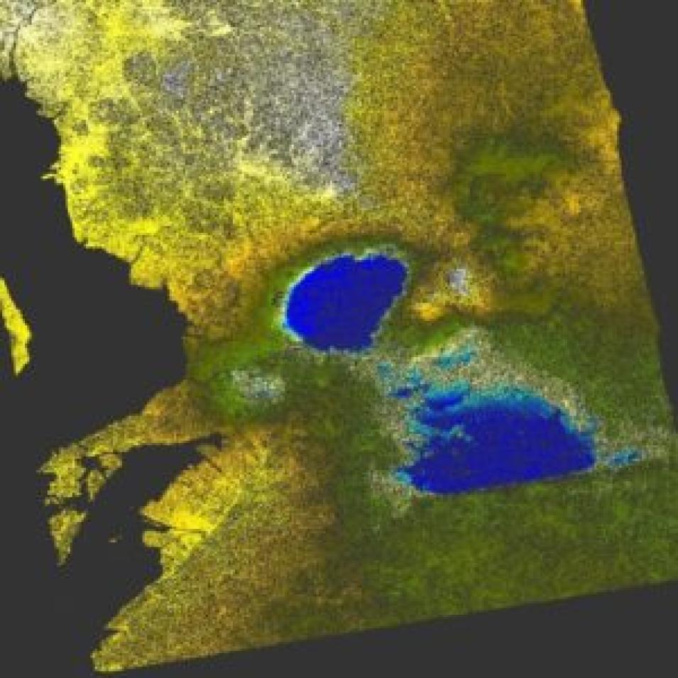 Figure 9: Displacement map with areas of low coherence masked out.