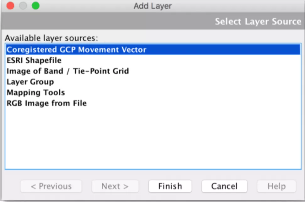 This image shows the Add Layer dialog