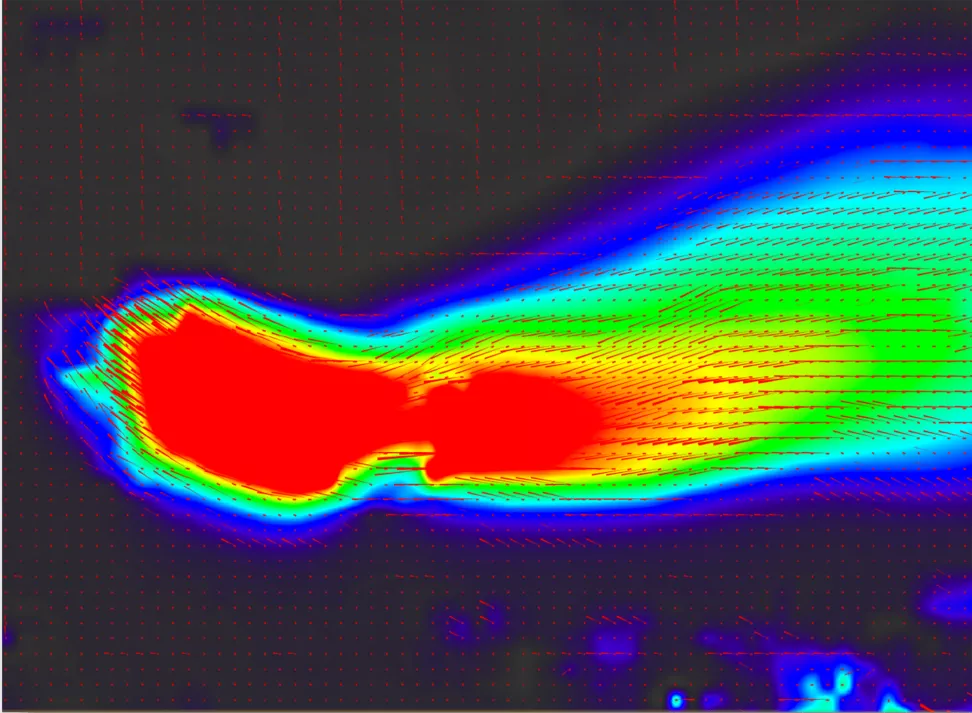 This image shows Rink Glacier velocity vectors. Contains modifed Copernicus Sentinel data 2016, processed by ESA.