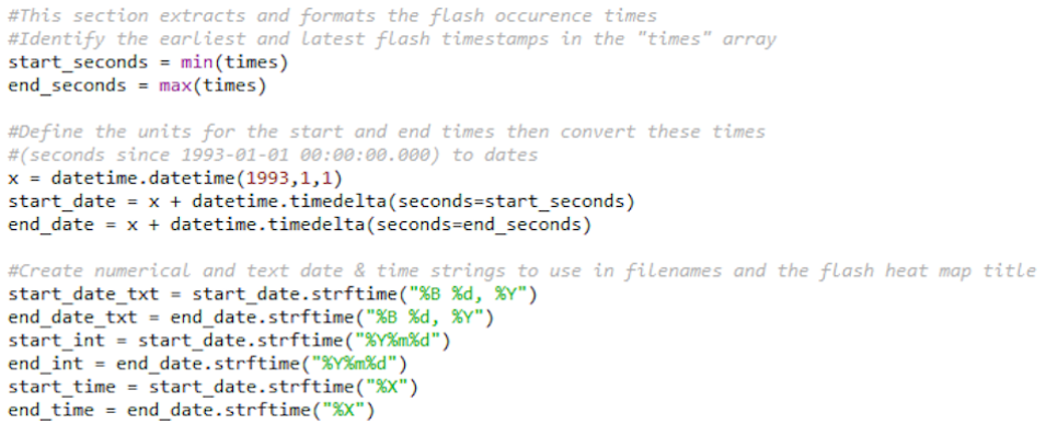 Lines of code for step 14