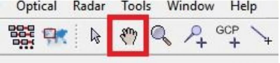 The image shows Panning Tool icon