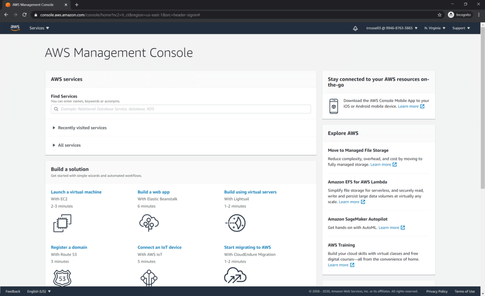 AWS Management Console