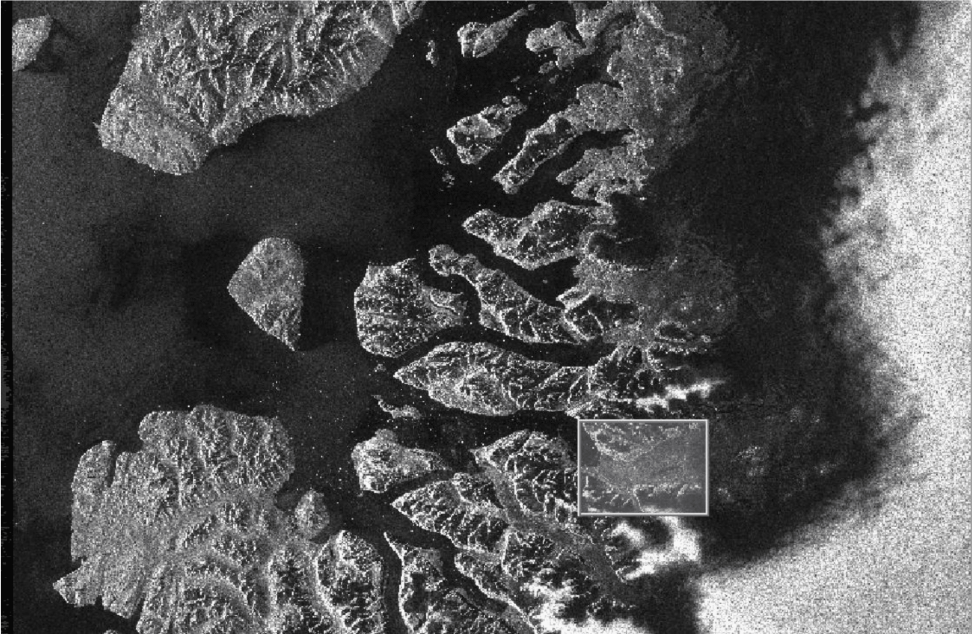 This image shows the subset area in the image
