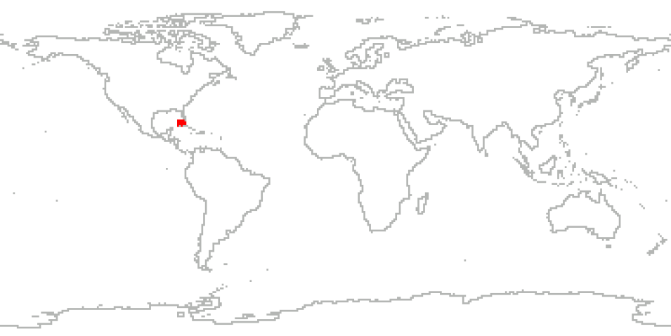 ACES coverage shown in a red box overlaid on a simple line map.