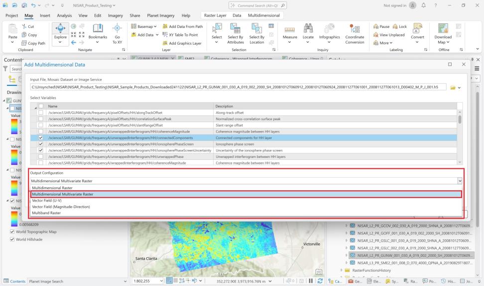 ArcGIS Pro 3.4.0 dashboard