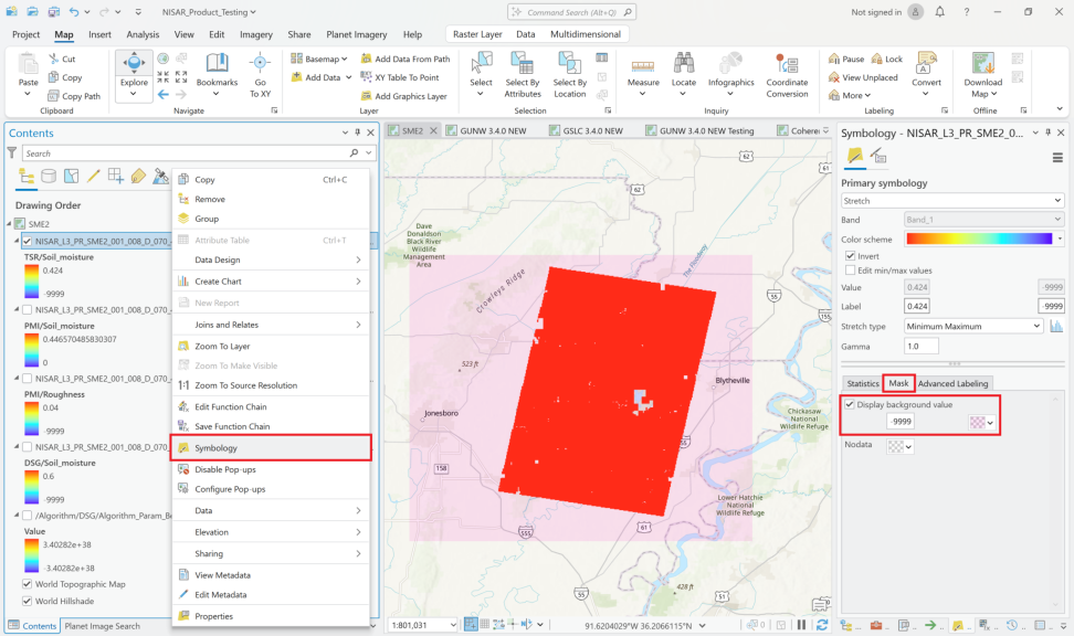 ArcGIS Pro 3.4.0 dashboard