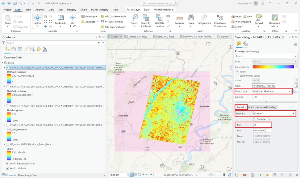 ArcGIS Pro 3.4.0 dashboard