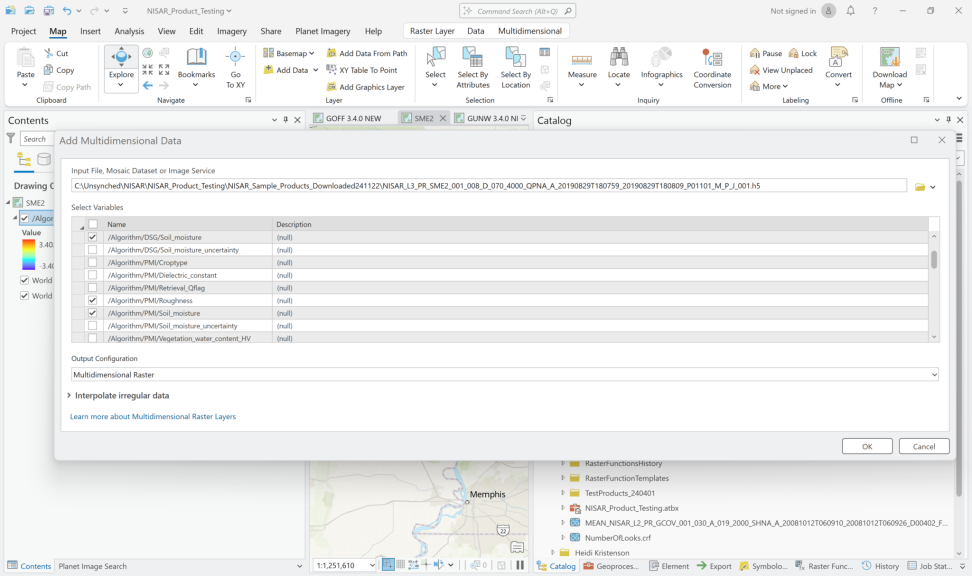ArcGIS Pro 3.4.0 dashboard
