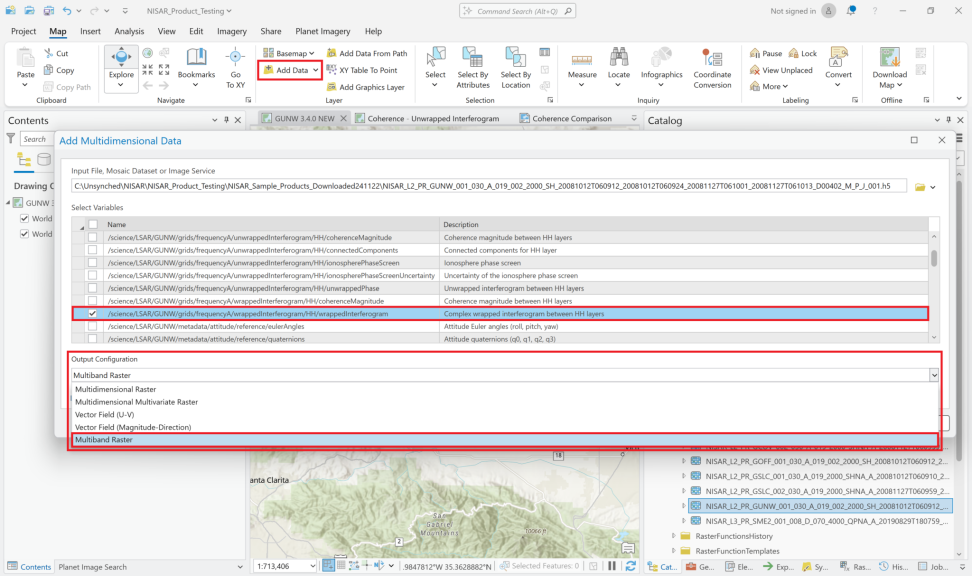 ArcGIS Pro 3.4.0 dashboard