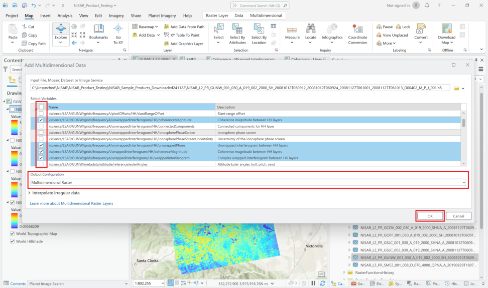 ArcGIS Pro 3.4.0 dashboard