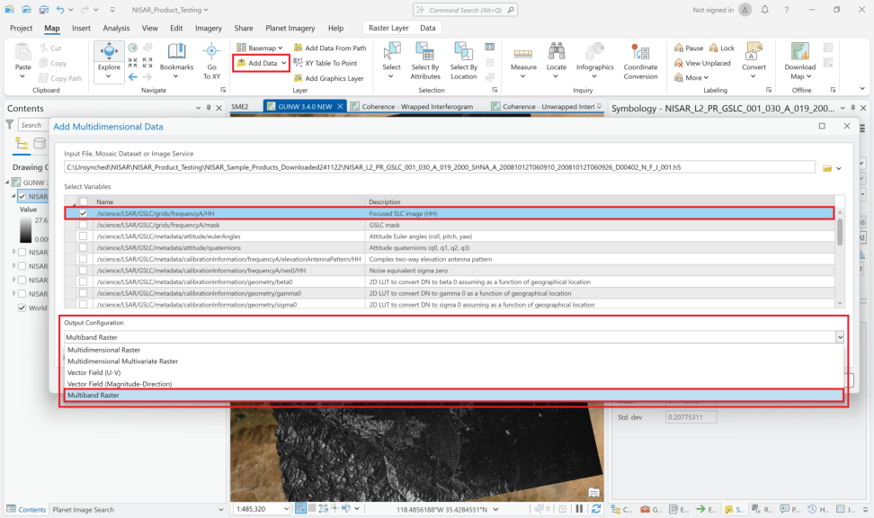 ArcGIS Pro 3.4.0 dashboard