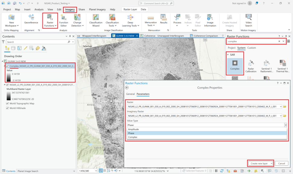 ArcGIS Pro 3.4.0 dashboard