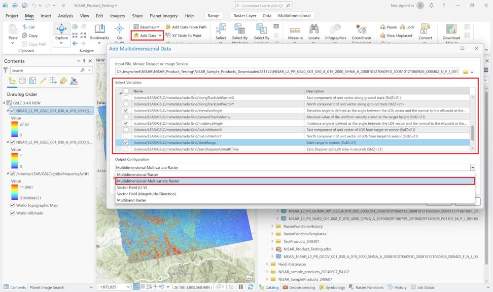 ArcGIS Pro 3.4.0 dashboard