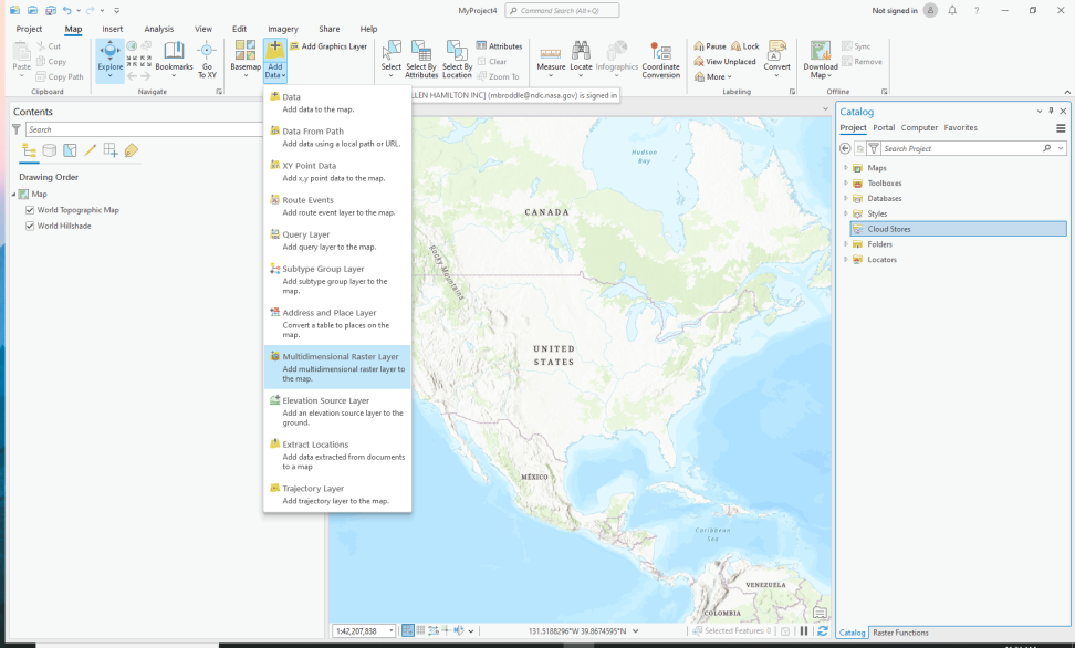 adding a downloaded raster layer in QGIS