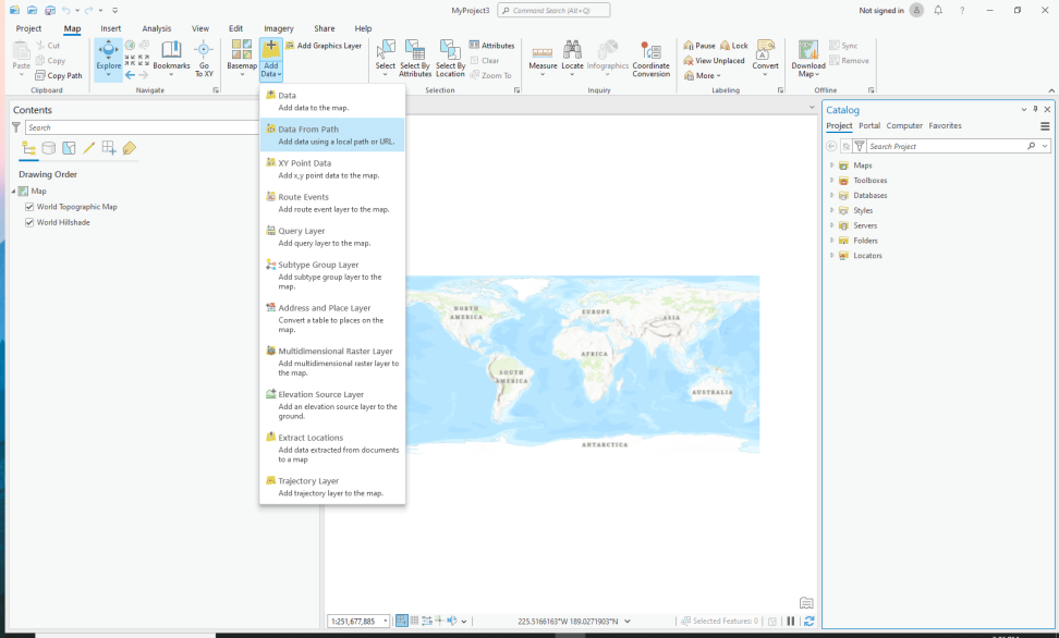 adding an image service to QGIS