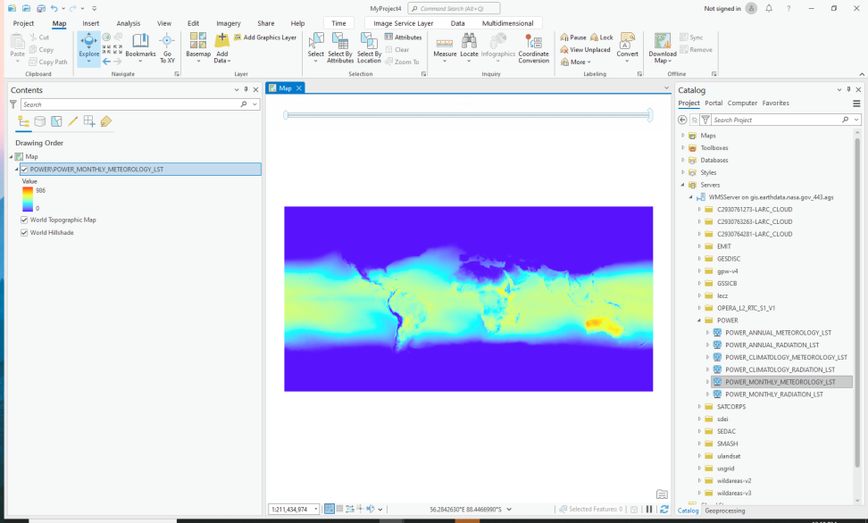 adding an image service to QGIS