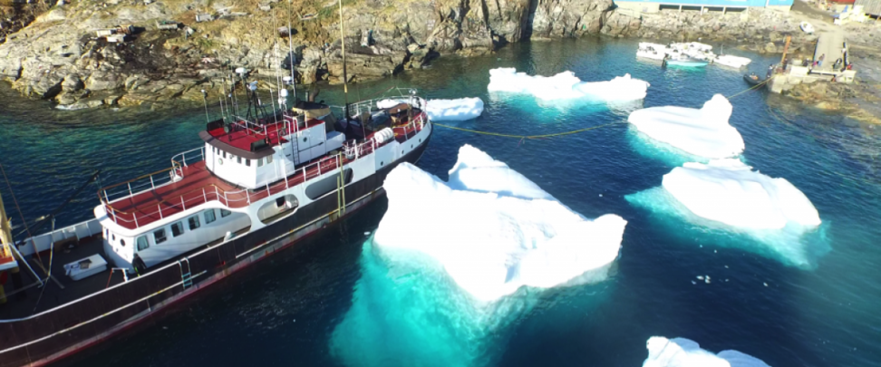 vessel from Oceans Melting Greenland project