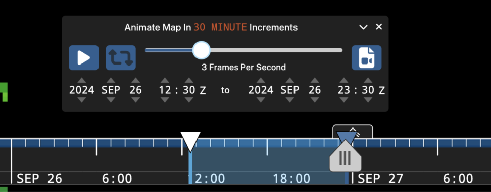 Worldview Movie Maker interface
