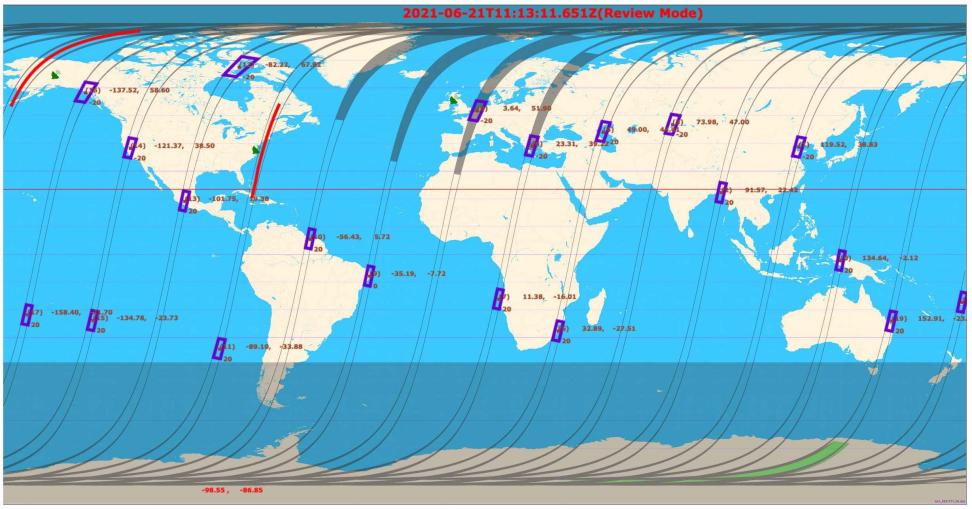 SeaHawk activity map for June 21, 2021.