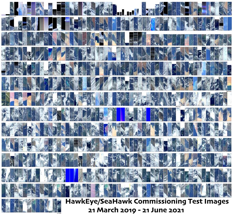 A quilt of images showing different instrument configurations.