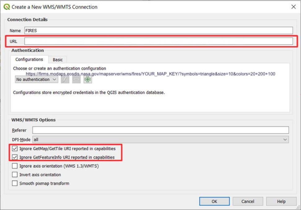 Connection Parameters