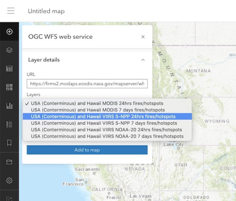 New Map Viewer Establish Connection