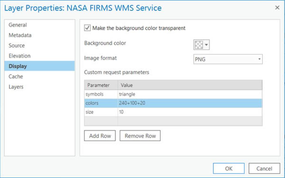 Setting Layer Parameters