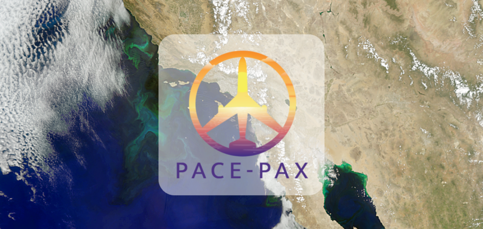 PACE Imagery from the time of the PACE-PAX campaign