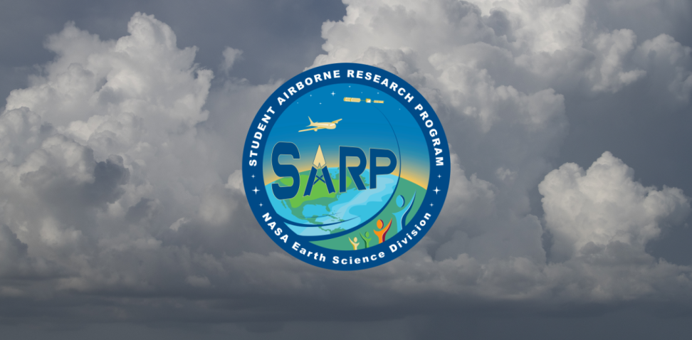 SARP over a background of clouds