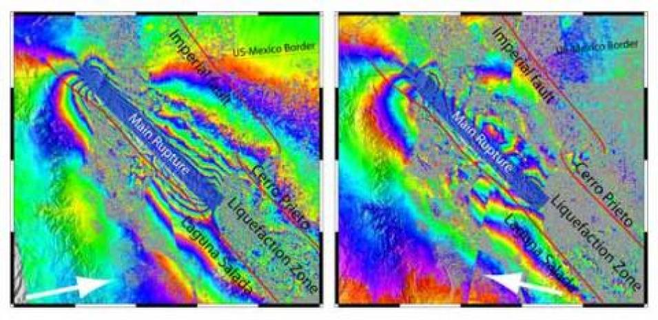 Data graphic showing the new fault rupture caused by the El Mayor-Cucapah earthquake.