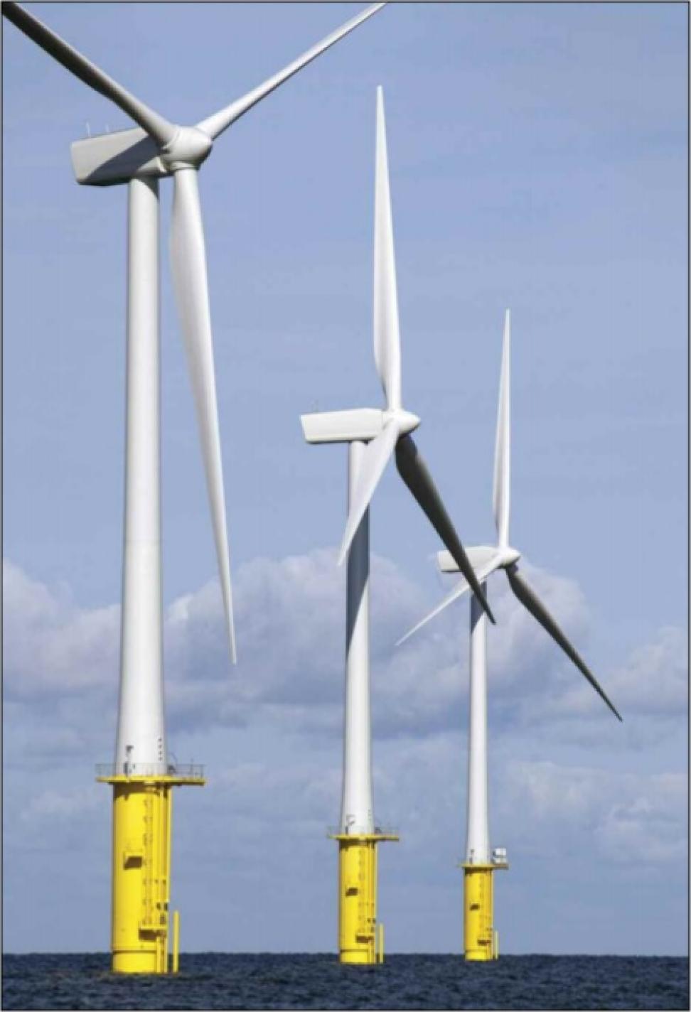 offshore wind turbines
