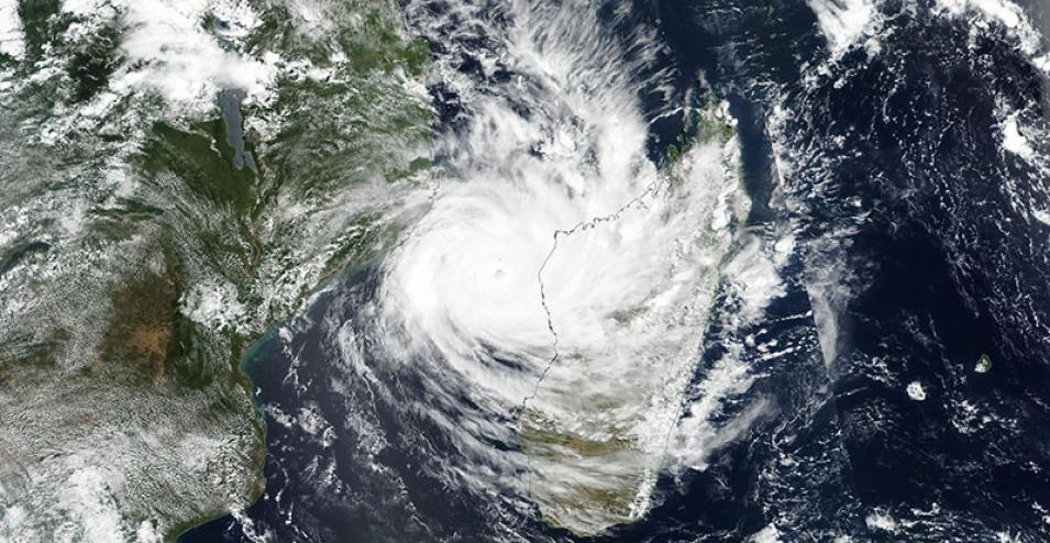 Tropical Cyclone Idai on 11 March 2019 (Suomi-NPP/VIIRS)